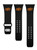 Image of Oklahoma State Cowboys Silicone Watch Band Compatible with Apple Watch - 38mm/40mm/41mm Black C-AB2-140-38