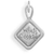Image of Oxidized "Whats Cookin" Charm 925 Sterling Silver