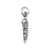 Image of Oxidized Chile Pepper Charm 925 Sterling Silver