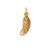 Oxidized Pickle Charm 925 Sterling Silver — additional view