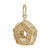 Image of Pentagon Charm (Choose Metal) by Rembrandt