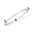 Image of Polished Wave Design Bangle Bracelet with Garnet, Iolite and Smoky Quartz 925 Sterling Silver - LIMITED STOCK