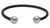 Q Ray - Deluxe Series - Black and White Deluxe Cuff Bracelet (Q591) Q-Ray QRay — additional view