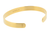 Q Ray - Lite Series - Lite Gold-tone Cuff Bracelet (Q351) Q-Ray QRay — additional view