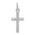 Image of Rhodium-Plated Sterling Silver Cross Pendant QC7212
