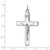 Image of Rhodium-Plated Sterling Silver Crucifix Pendant QC3382