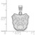 Image of Rhodium-plated Sterling Silver LogoArt Butler University Medium Pendant