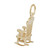 Rocking Chair Charm (Choose Metal) by Rembrandt