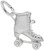 Image of Roller Skate Charm (Choose Metal) by Rembrandt
