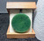 40mm Round Solid Natural Untreated Nephrite Jade Disc Pendant on Adjustable Cord