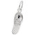 Image of Sandal Charm (Choose Metal) by Rembrandt