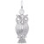 Image of Screech Owl Charm (Choose Metal) by Rembrandt