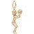 Shootin Hoops Charm (Choose Metal) by Rembrandt