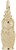 Image of Small Matryoshka Doll Charm (Choose Metal) by Rembrandt