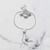 Small Sand Dollar Charm 925 Sterling Silver — additional view