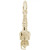 Image of Spark Plug Charm (Choose Metal) by Rembrandt