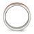 Image of Stainless Steel 8mm Brown IP-plated Brushed & Polished Band Ring