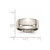 Image of Stainless Steel 8mm Polished Band Ring