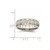 Image of Stainless Steel Brushed w/ Sterling Silver Inlay Ring
