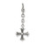 Stainless Steel Cross Interchangeable Pendant SRCH219