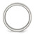 Image of Stainless Steel Flat Beveled Edge 8mm Brushed and Polished Band Ring