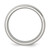 Image of Stainless Steel Grooved and Beaded 8mm Polished Band Ring