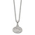 Image of Stainless Steel LogoArt The Pennsylvania State U Pendant Necklace w/ 2" ext