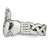 Image of Stainless Steel Polished Claddagh with Cross Ring