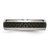 Image of Stainless Steel Polished w/ Black Carbon Fiber Inlay 6mm Band Ring