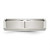 Image of Stainless Steel Ridged Edge 7mm Polished Band Ring