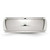 Image of Stainless Steel Ridged Edge 8mm Polished Band Ring SR36