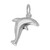 Standing Dolphin Charm (Choose Metal) by Rembrandt
