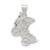 Sterling Silver #1 Baby Pendant