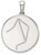Image of Sterling Silver & CZ Libra Zodiac Pendant