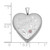 Image of Sterling Silver 20mm Enameled Shiny-Cut Mis Quince Heart Locket Pendant