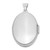 Image of Sterling Silver 29mm Oval Locket Pendant