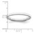 Sterling Silver 2mm Flat Band Ring