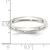 Sterling Silver 3mm Comfort Fit.5 Band Ring — additional view