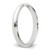 Image of Sterling Silver 3mm Half-Round Band Ring