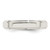 Image of Sterling Silver 4mm Flat w/ Step Edge Band Ring