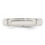Image of Sterling Silver 4mm Flat w/ Step Edge Band Ring