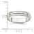 Image of Sterling Silver 4mm Half Round Milgrain Band Ring