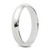 Image of Sterling Silver 4mm Half-Round Band Ring