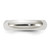 Image of Sterling Silver 5mm Comfort Fit.5 Band Ring