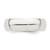 Image of Sterling Silver 6mm Half-Round Band Ring