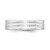 Sterling Silver 6mm Polished Fancy Band Ring QWB108