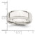 Image of Sterling Silver 7mm Bevel Edge Band Ring