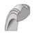 Sterling Silver 7mm Comfort Fit Double Milgrain Band Ring — additional view