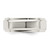 Image of Sterling Silver 7mm Flat w/ Step Edge Band Ring
