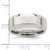 Image of Sterling Silver 8mm Bevel Edge Band Ring